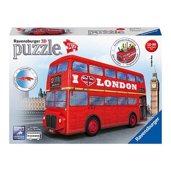 Puzzle 3D Bus Londres RAVENSBURGER- Depto51
