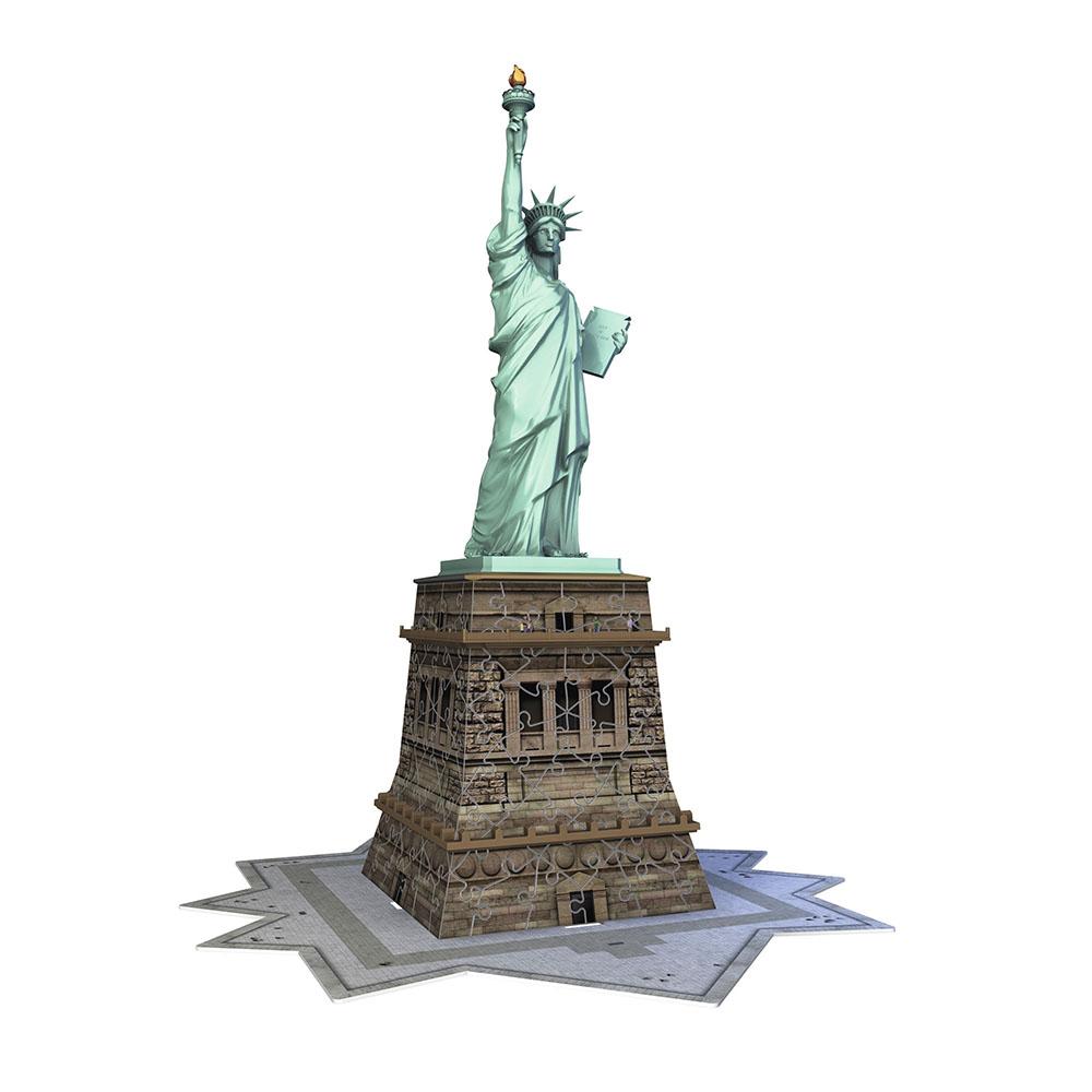 Puzzle 3D "Estatua de la Libertad" 108 Piezas RAVENSBURGER- Depto51