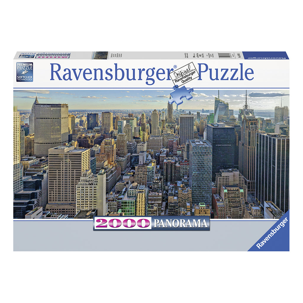 Puzzle 2000 piezas Panorámico - Vista de Nueva York RAVENSBURGER- Depto51