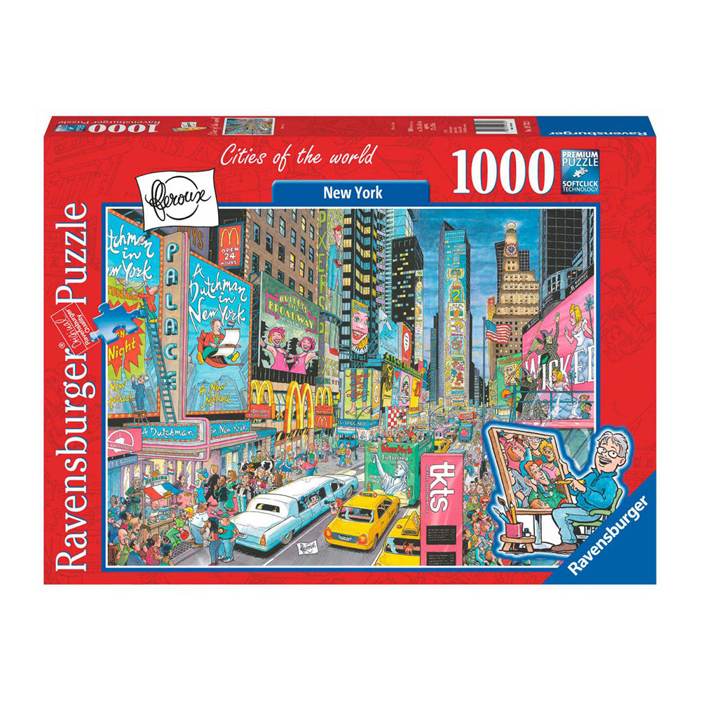 Puzzle 1000 piezas Nueva York RAVENSBURGER- Depto51