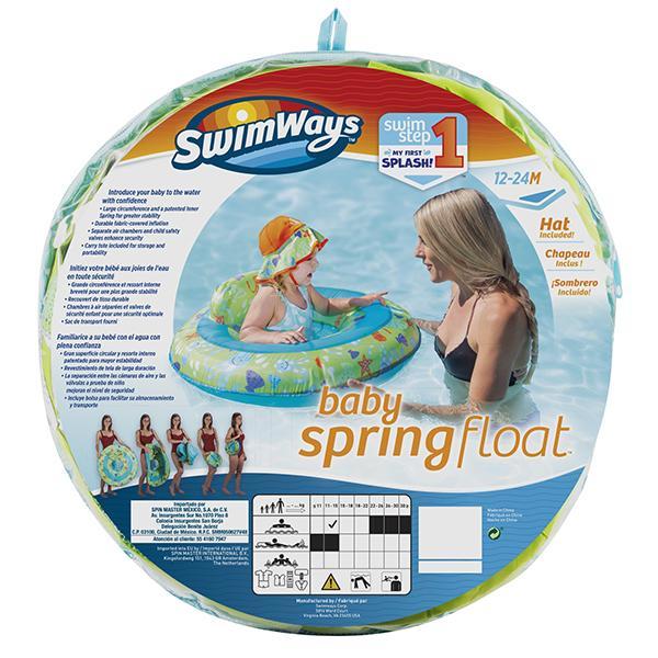Flotador Spring con Gorro Infantil SWIMWAYS- Depto51