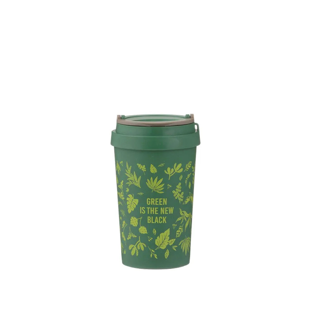 Travel Mug Green Bamboo 380 ml TYPHOON- Depto51