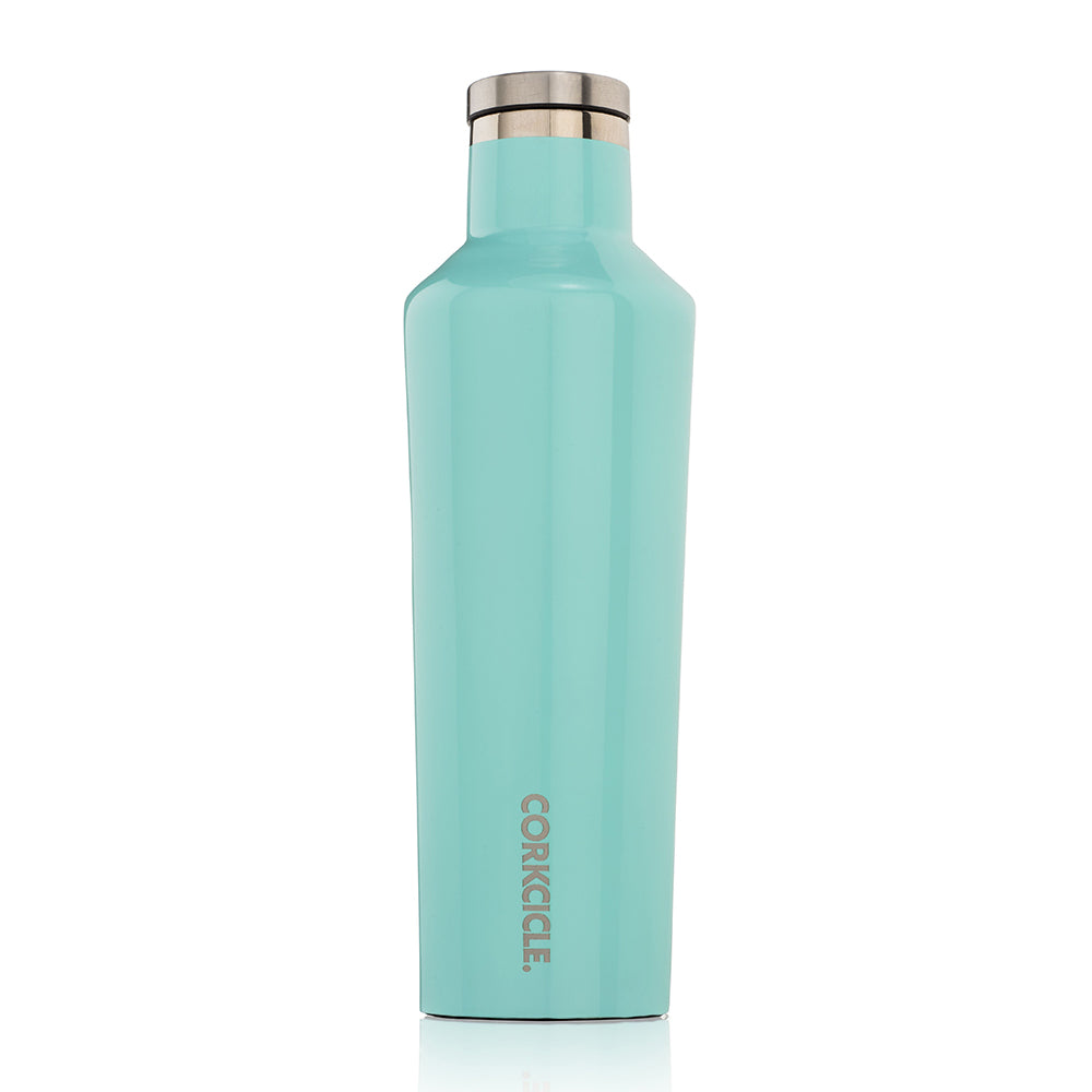 Botella Térmica Canteen 473 ml Gloss Turquoise CORKCICLE- Depto51
