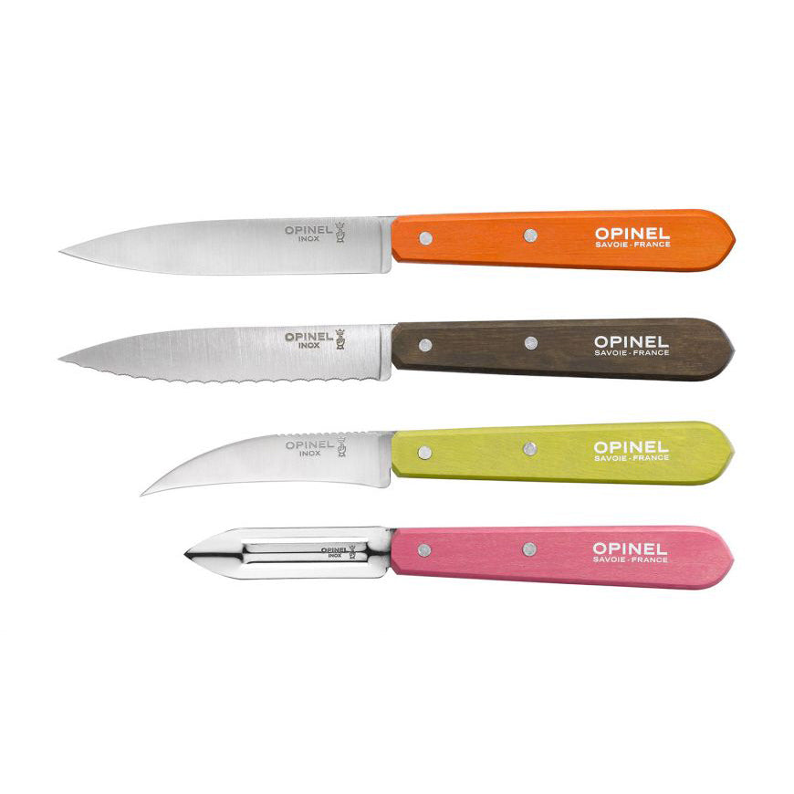 Set de 4 cuchillos "Les Essentiels" 50's OPINEL- Depto51