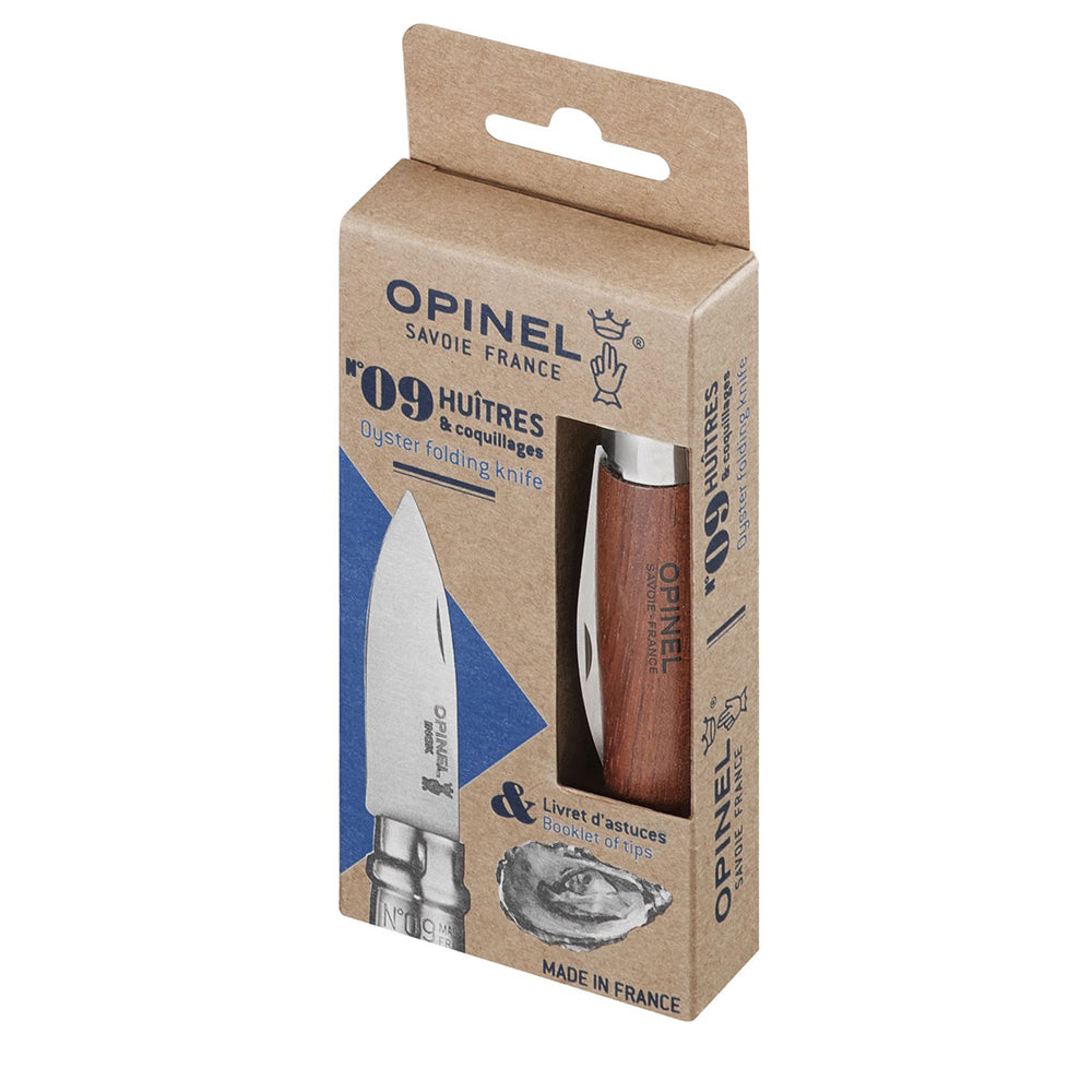 Cuchillo para ostras N°09 madera de Padouk OPINEL- Depto51