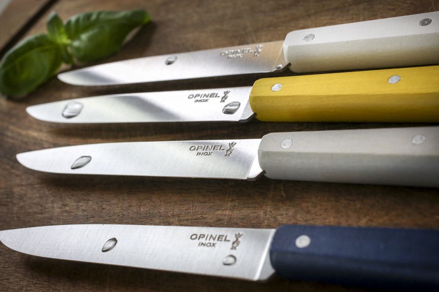 Set de 4 cuchillos de mesa N°125 CELESTE OPINEL- Depto51