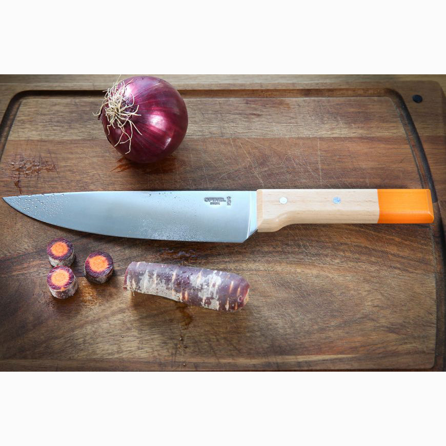 Cuchillo Chef N°118 Multiproposito POP naranjo OPINEL- Depto51