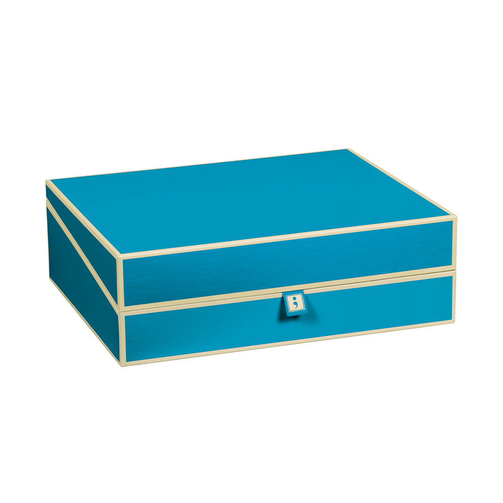 Caja para Documentos Turquoise SEMIKOLON- Depto51