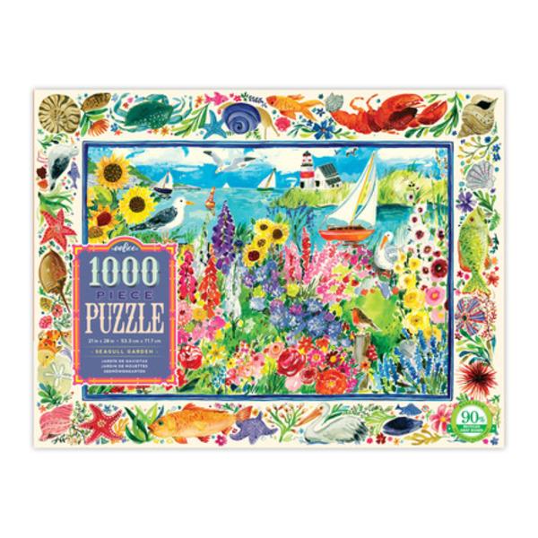 Puzzle 1000 Piezas Jardín de Gaviotas EEBOO- Depto51