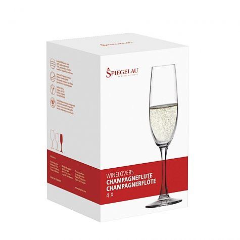 Set de 4 Copas Cristal Winelovers Champagne SPIEGELAU- Depto51