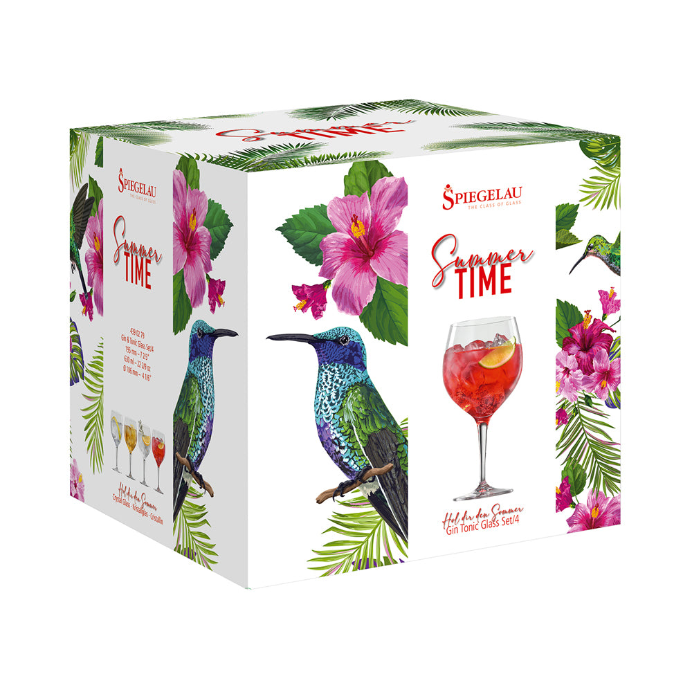 Set de 4 Copas Gin Tonic Summer Time SPIEGELAU- Depto51