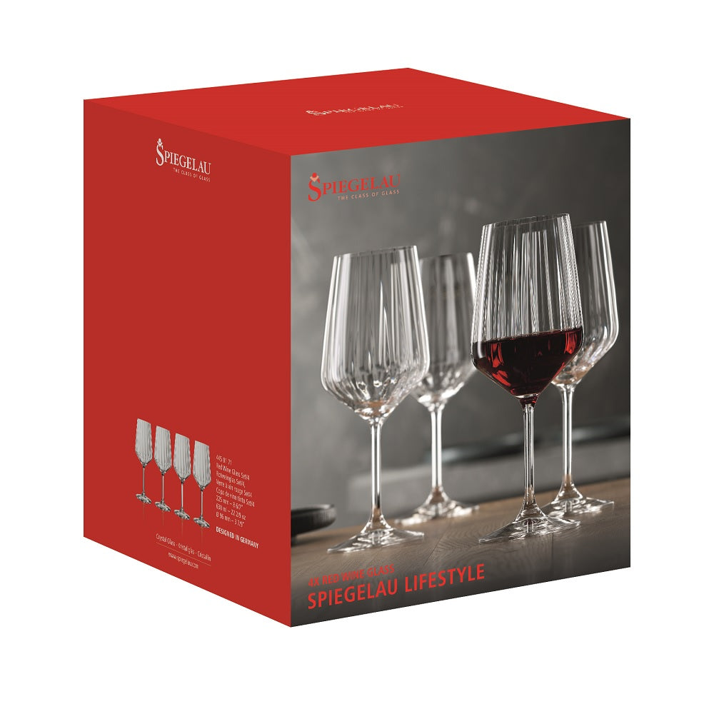 Set de 4 Copas Lifestyle Red Wine SPIEGELAU- Depto51