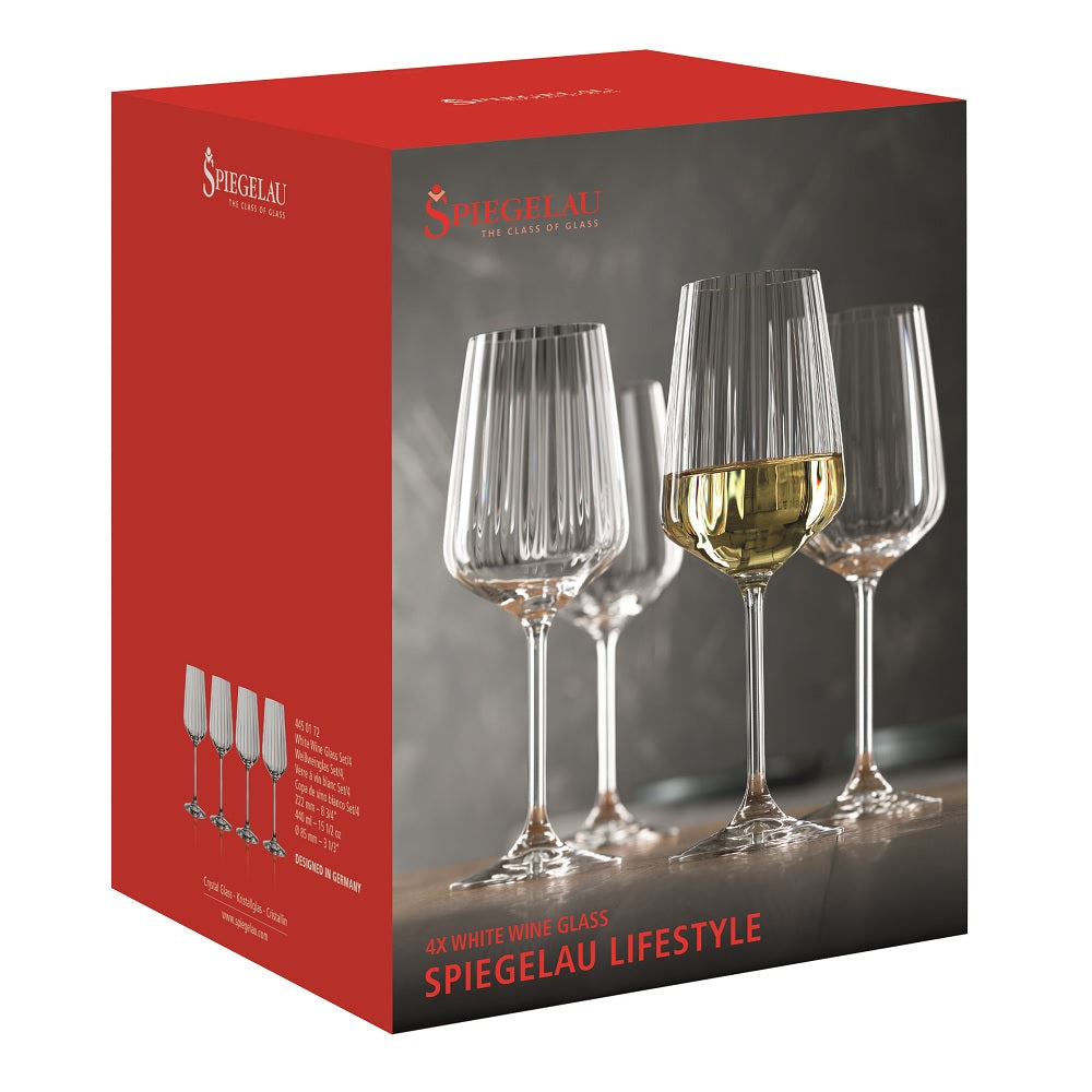 Set de 4 Copas Lifestyle White Wine SPIEGELAU- Depto51
