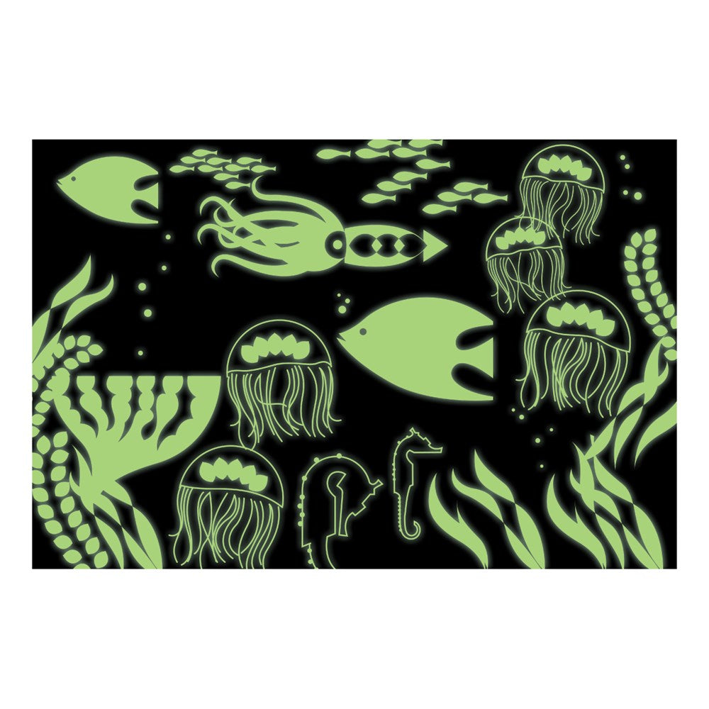Puzzle 100 Piezas que Brillan en la Oscuridad Bajo el Mar MUDPUPPY- Depto51