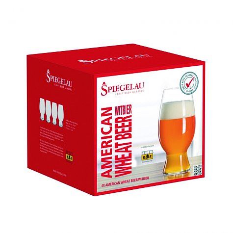 Set de 4 Copas Cristal Cerveza Artesanal American Wheat SPIEGELAU- Depto51
