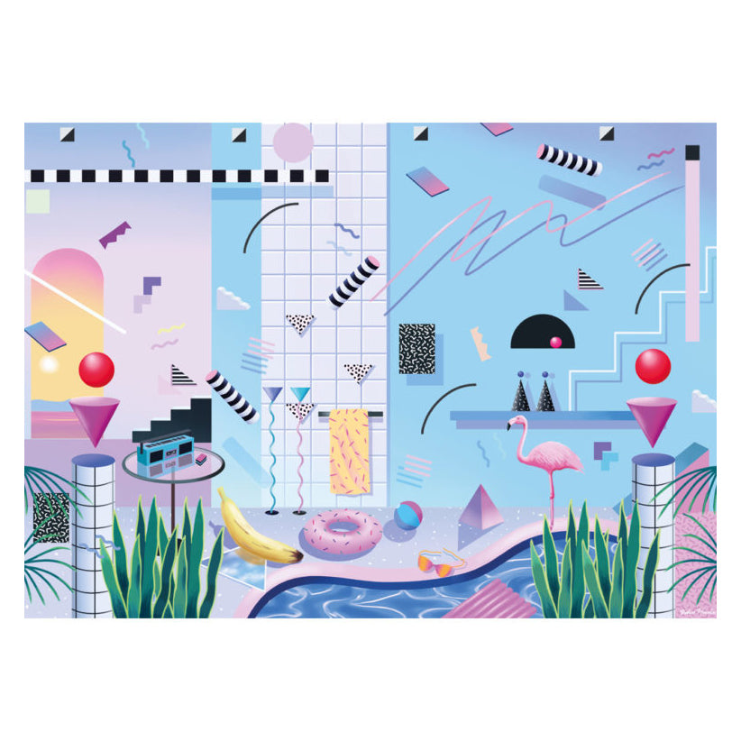 Puzzle 1000 piezas Poolside CLOUDBERRIES- Depto51