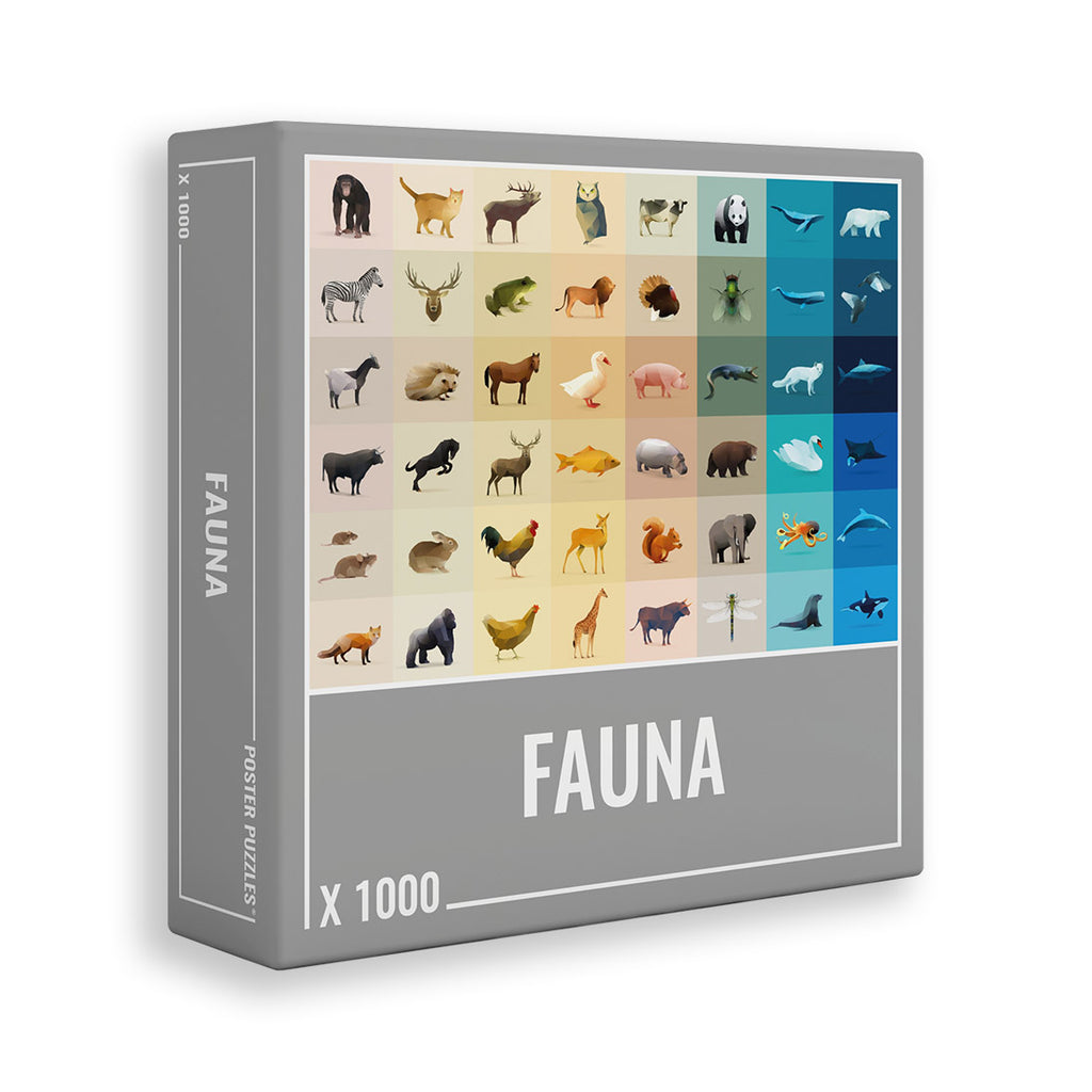 Puzzle 1000 piezas Fauna CLOUDBERRIES- Depto51