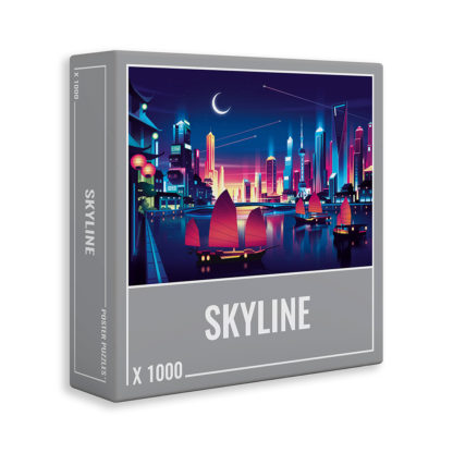 Puzzle 1000 piezas Skyline CLOUDBERRIES- Depto51