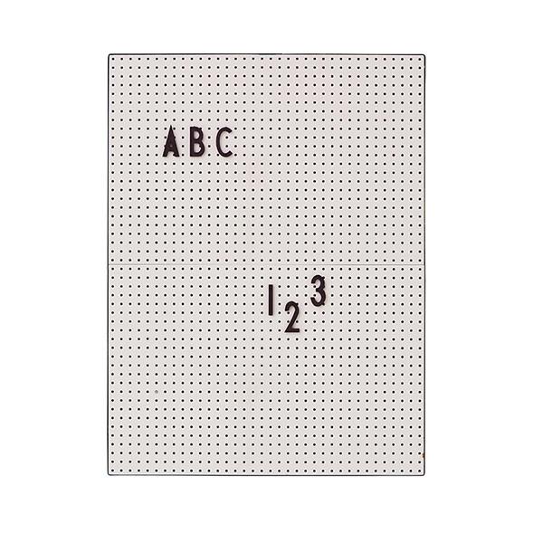 Tablero para mensajes A4 Grey Design Letters DESIGN LETTERS- Depto51