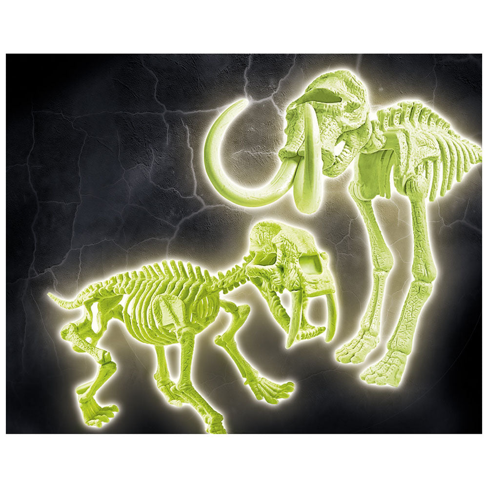 Mamut y Smilodon Fluorescente CLEMENTONI- Depto51
