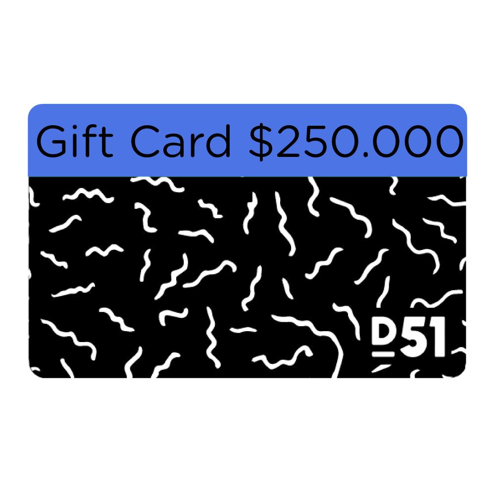 Gift Card Digital $250.000 DEPTO51- Depto51