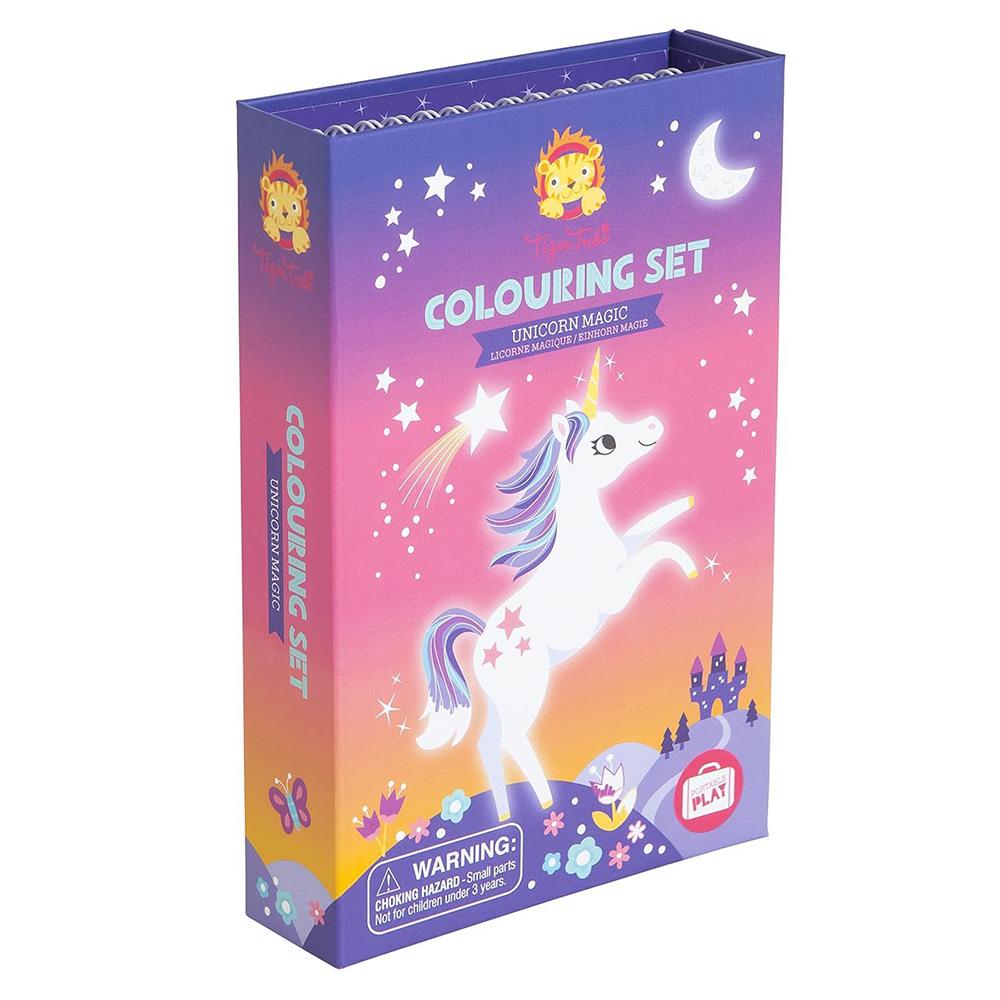 Set para Colorear Unicornios Mágicos TIGER TRIBE- Depto51