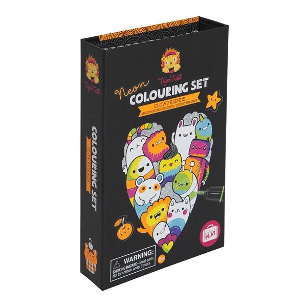 Set para Colorear Amigos Fosforecentes - Outlet OUTLET DEPTO51- Depto51