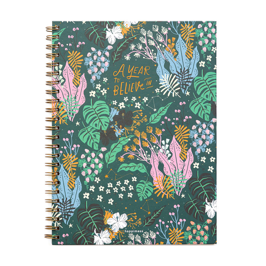 Cuaderno A4 Rayado - Happimess A Year To Believe In MONOBLOCK- Depto51