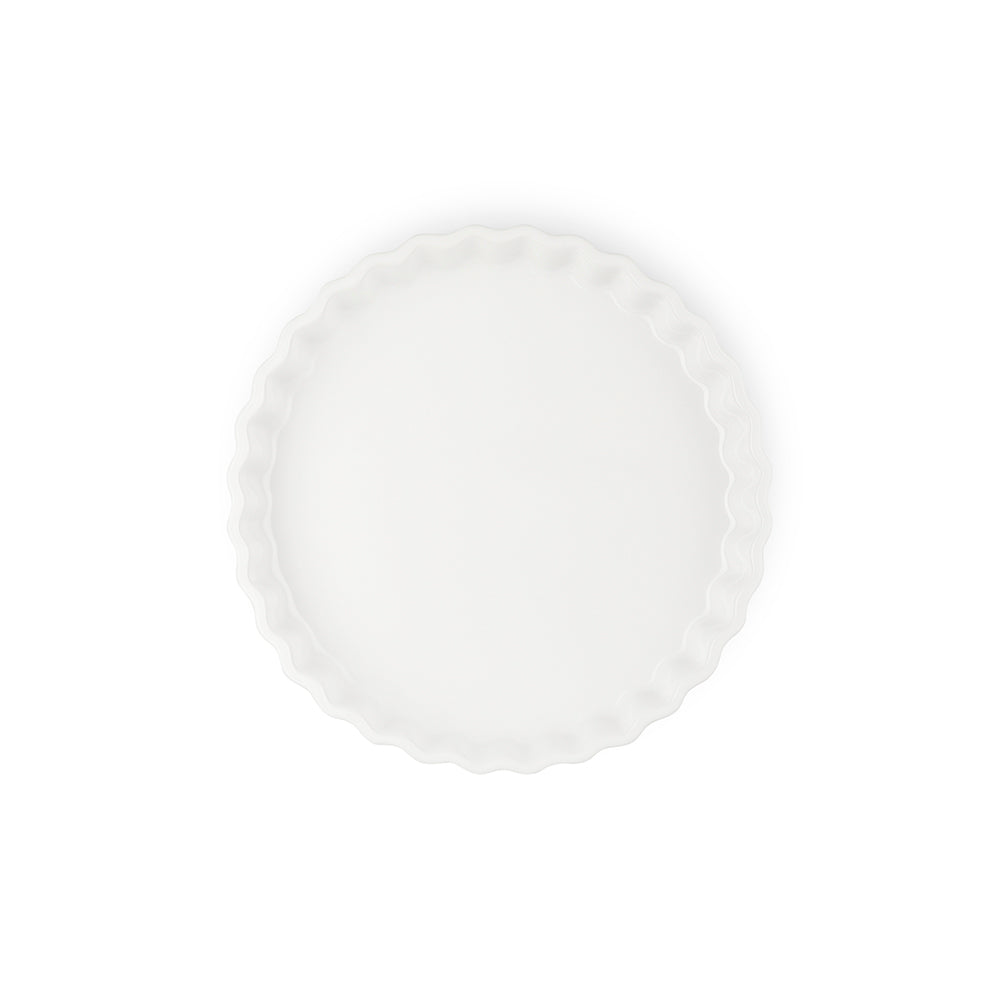 Molde de Tarta 28 cm Blanco Le Creuset LE CREUSET- Depto51