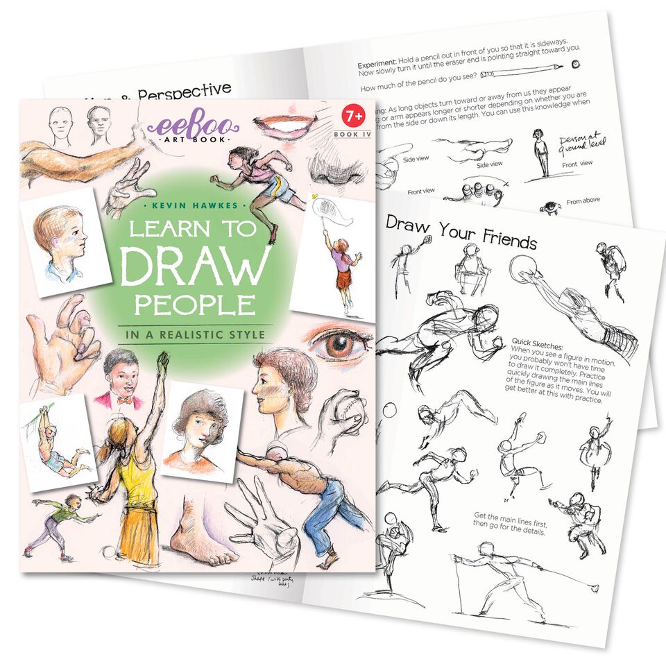 Libro Aprende a Dibujar Personas EEBOO- Depto51