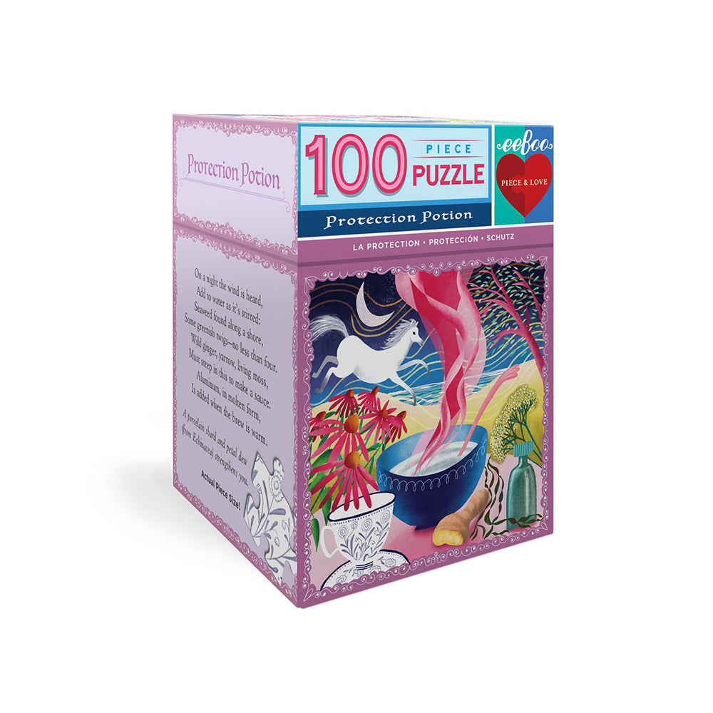 Puzzle Mini 100 Piezas Pócima Protección EEBOO- Depto51