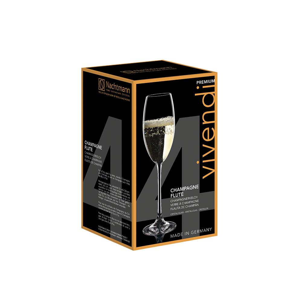 Set de 4 Copas Vivendi Flauta Champagne NACHTMANN- Depto51