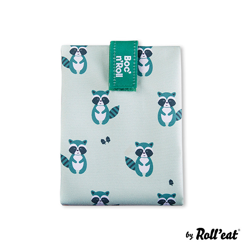 Envoltorio Reutilizable Boc'n'roll Animals Raccoon ROLL EAT- Depto51