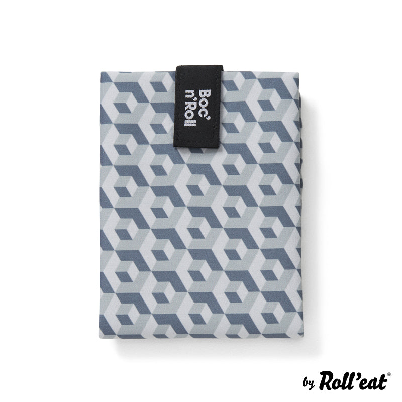 Envoltorio Reutilizable Boc'n'roll Tiles Black ROLL EAT- Depto51