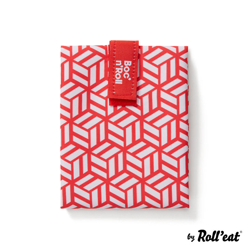 Envoltorio Reutilizable Boc'n'roll Tiles Red ROLL EAT- Depto51