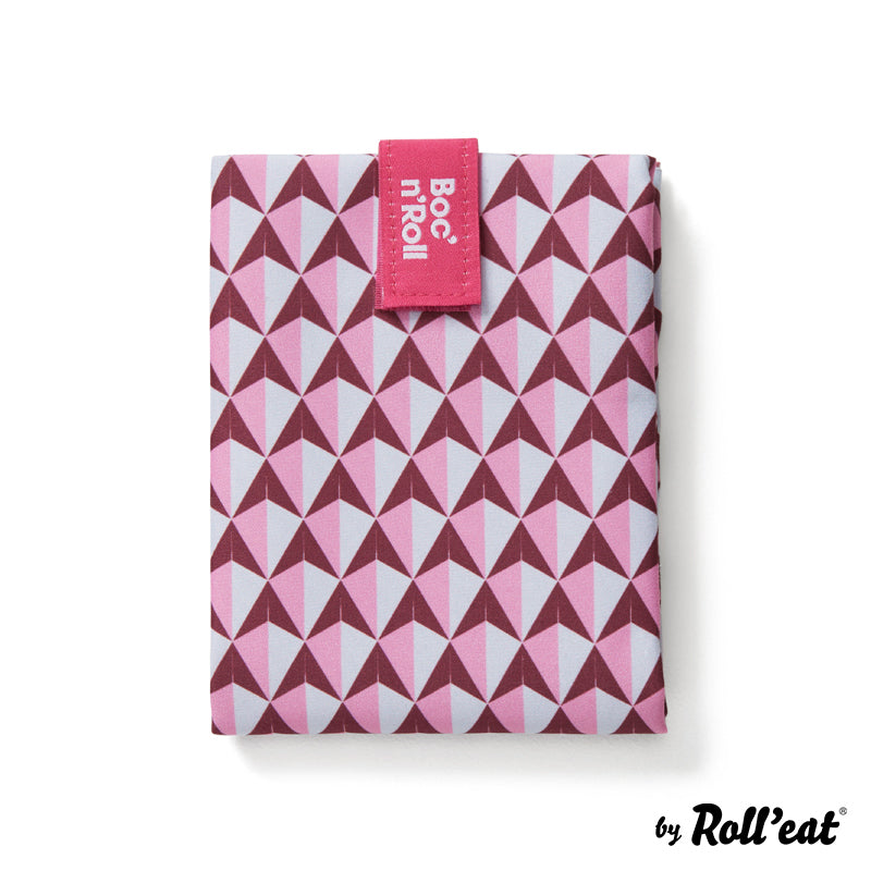 Envoltorio Reutilizable Boc'n'roll Tiles Pink ROLL EAT- Depto51