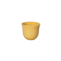 Taza Embossed Tasting Cup 80 ml Yellow