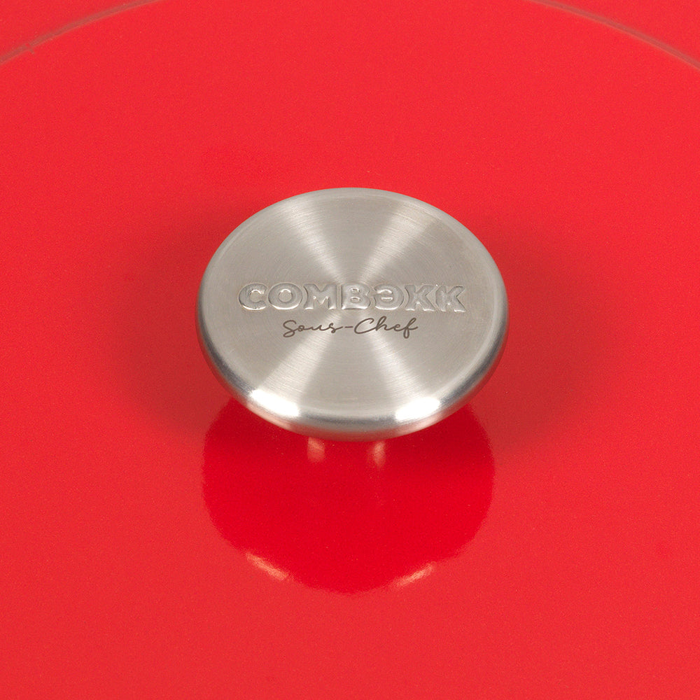 Olla de Hierro Fundido Reciclado 24 cm Red COMBEKK- Depto51