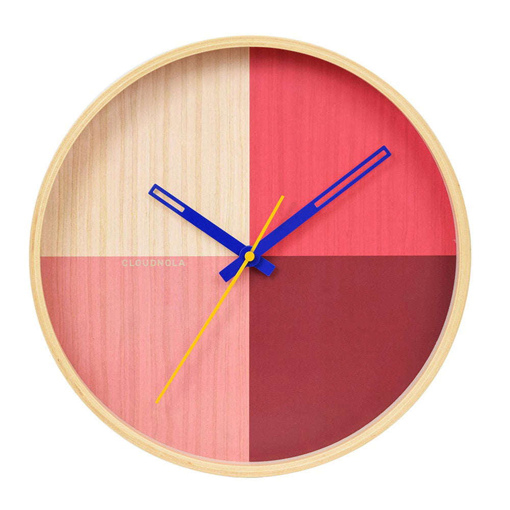 Reloj de Pared Flor Rojo CLOUDNOLA- Depto51