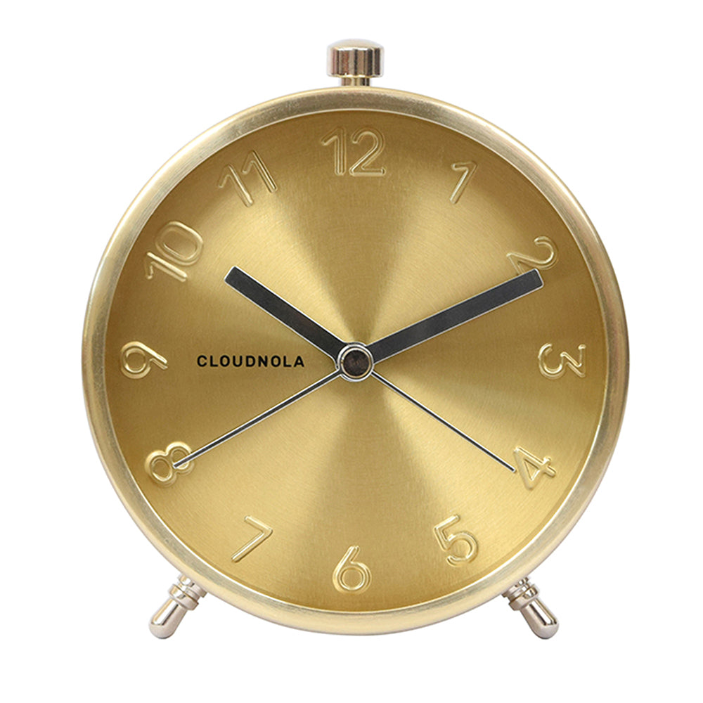 Reloj Despertador Glam Dorado CLOUDNOLA- Depto51