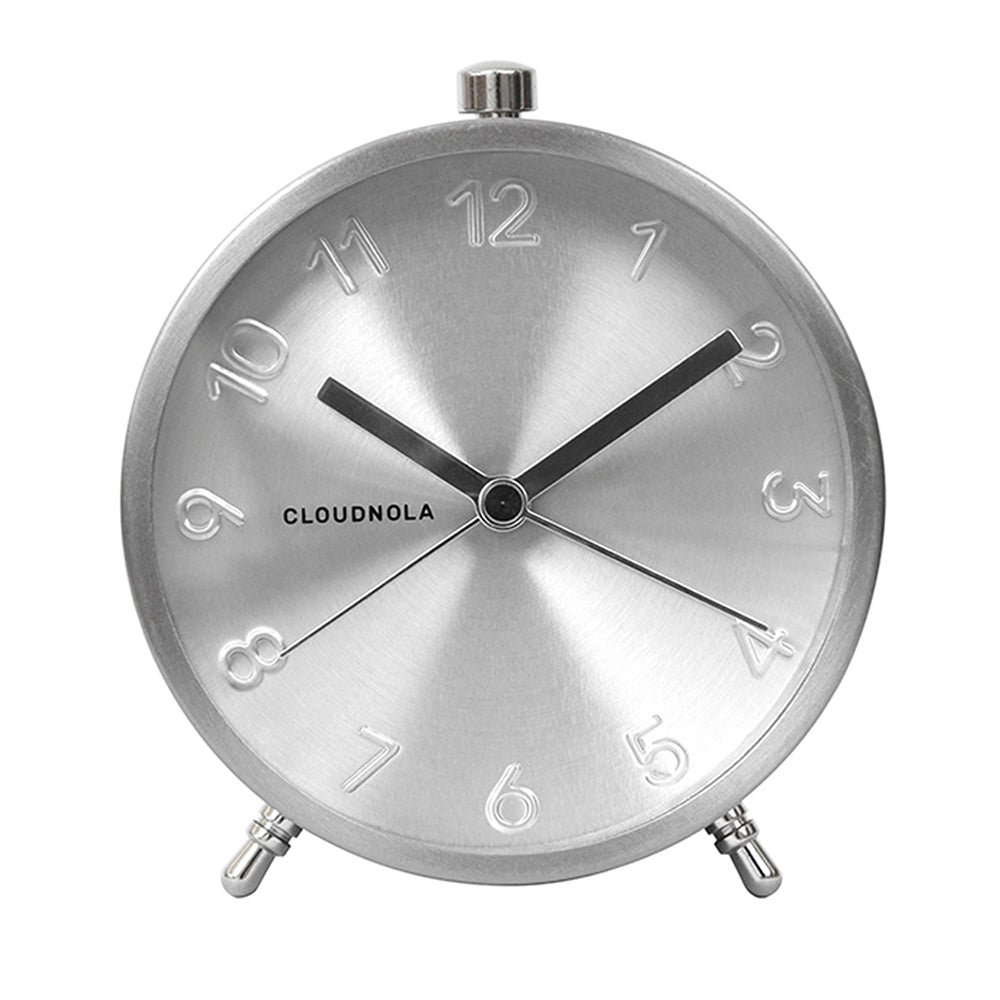 Reloj Despertador Glam Plateado CLOUDNOLA- Depto51