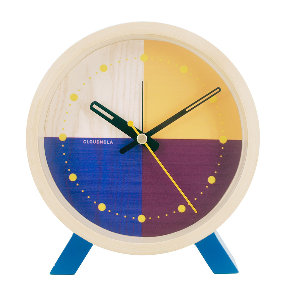 Reloj de Escritorio Flor Azul CLOUDNOLA- Depto51