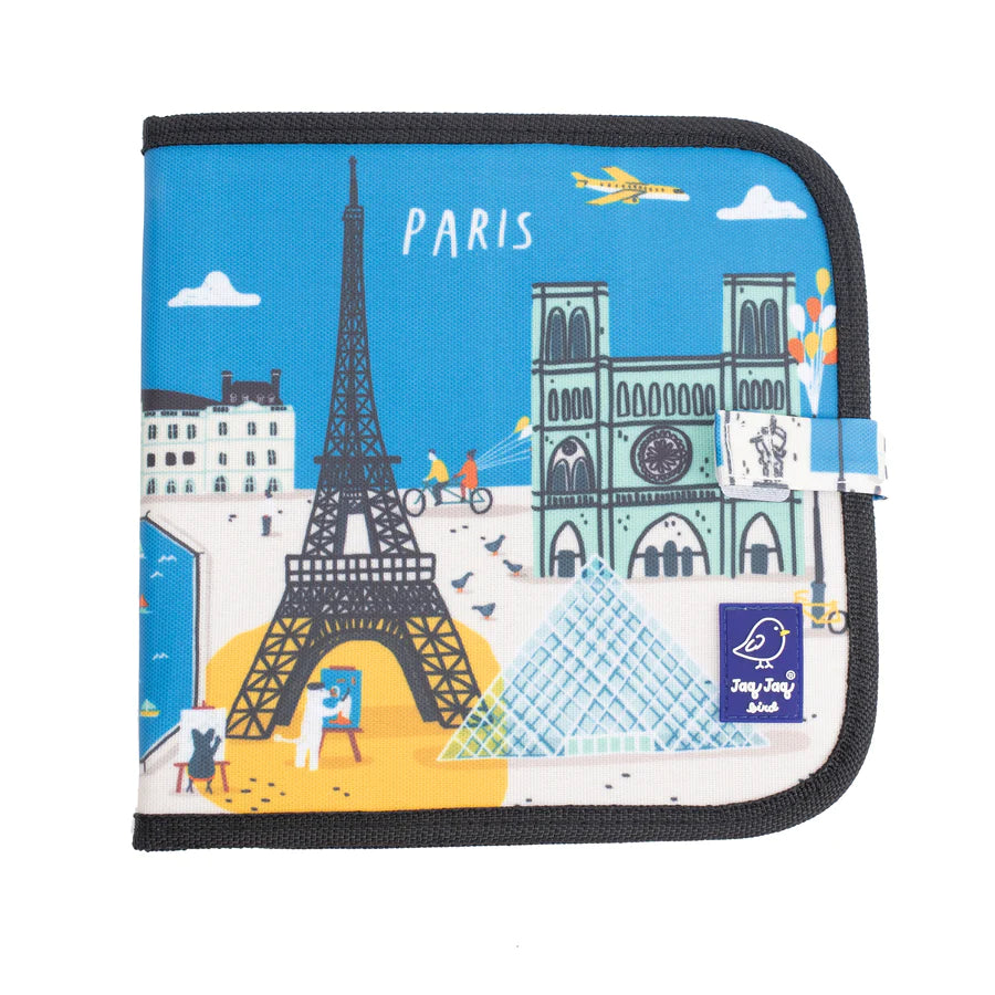 Cuaderno de Pizarra Ciudades: Paris JAQ JAQ BIRD- Depto51