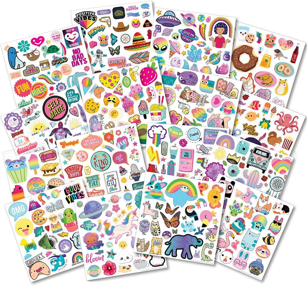 Set de 450 Stickers Stickerfetti ANN WILLIAMS GROUP- Depto51