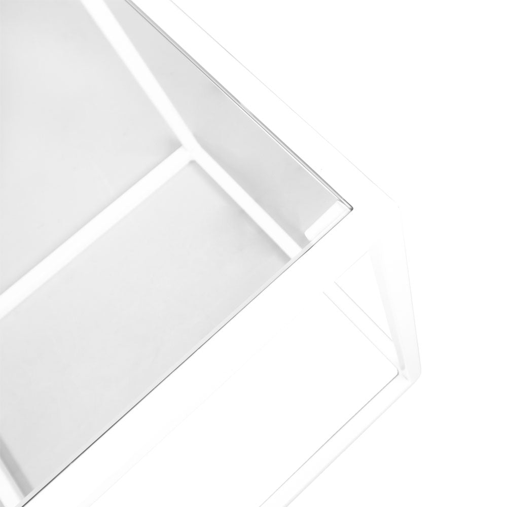 Mesa Lateral Cubo Glass KALLFU.PRO- Depto51