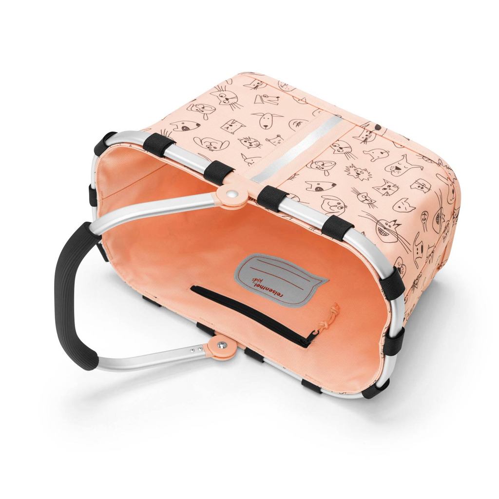 Canasto Carrybag XS Kids Cats and Dogs Rose REISENTHEL- Depto51