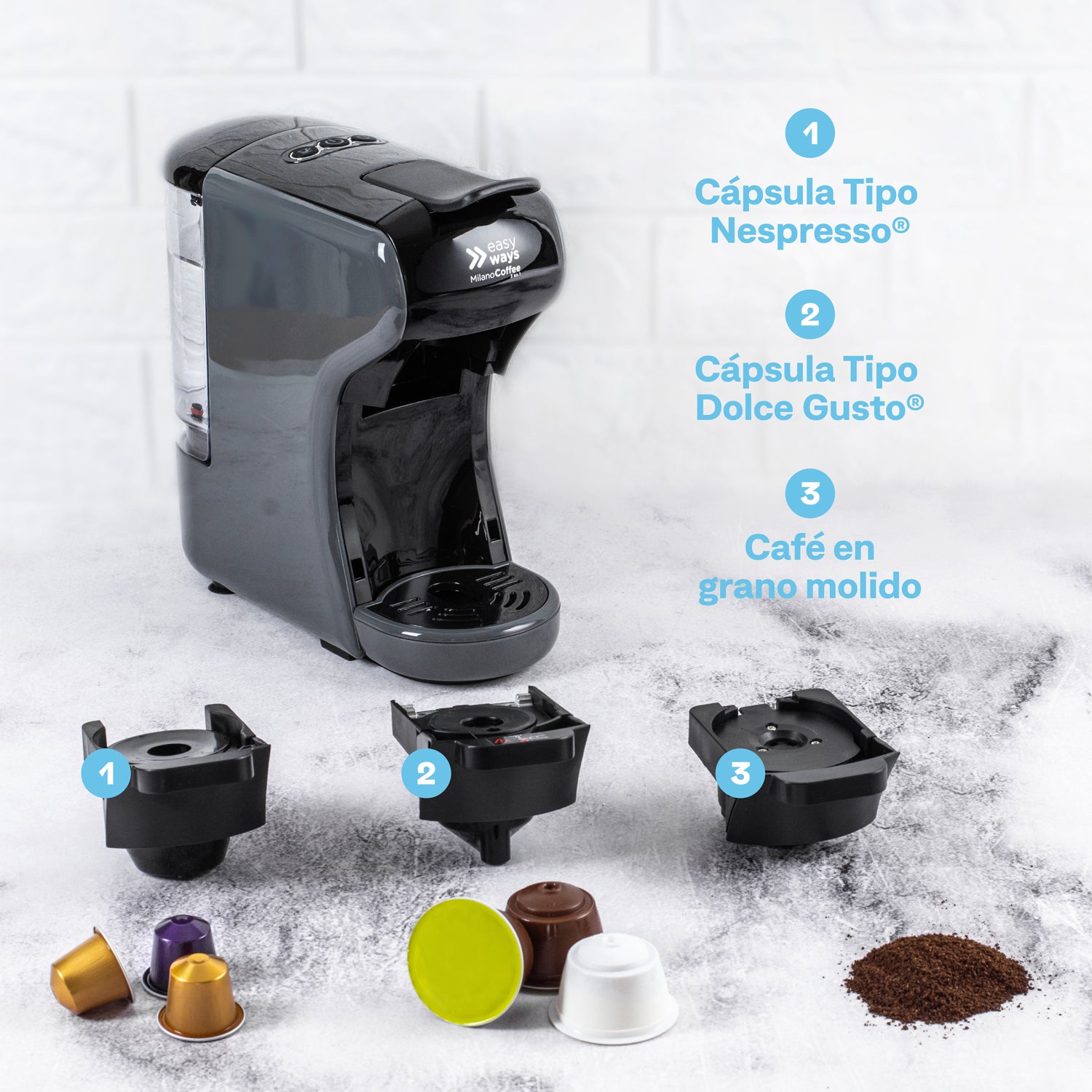 maquina para hacer capuchinos Cafeteras Polvos Saborizados cafetera polvos  saborizados