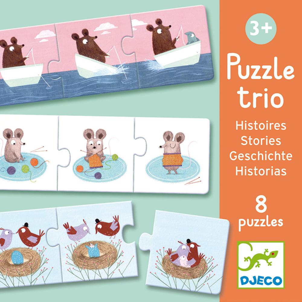 Juego Educativo Historias 8 puzzles DJECO- Depto51