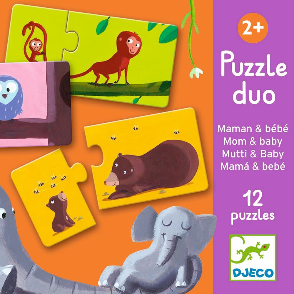 Puzzle Educativo Mamá e Hijo DJECO- Depto51