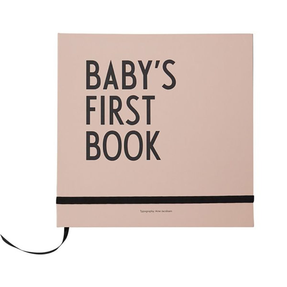 Primer Libro del Bebé Rosado DESIGN LETTERS- Depto51